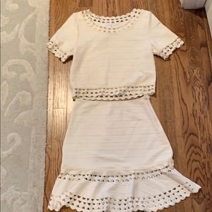 Dee Dee Cream Set Size Small
